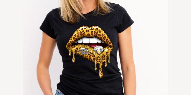 Fashion Gift Idea: The Leopard Lips T-Shirt